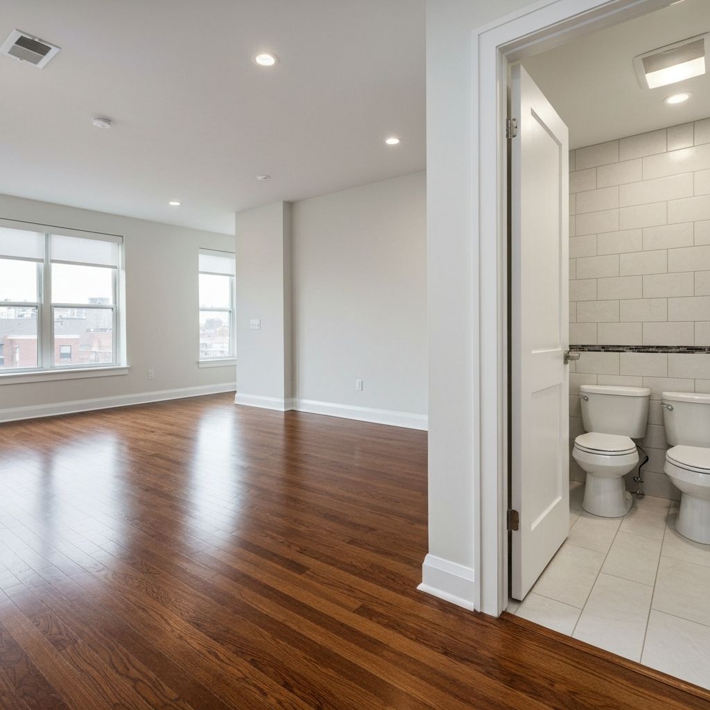 Rénovation intérieure d’un appartement moderne avec finitions de qualité